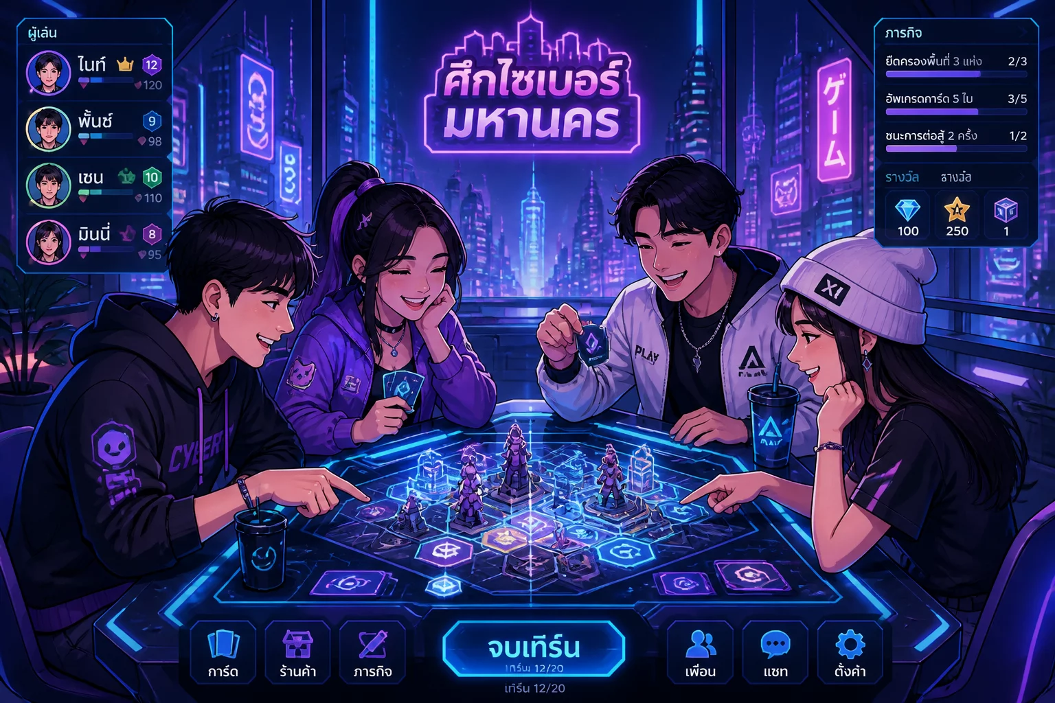 ศึกวางแผนไซเบอร์พังก์ระดับตำนาน