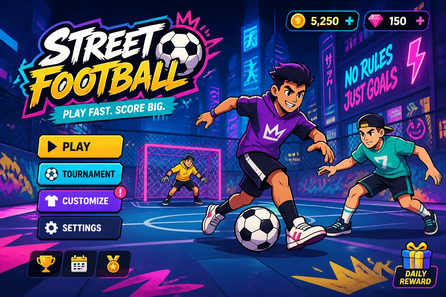 Street Football Online 3D Kick